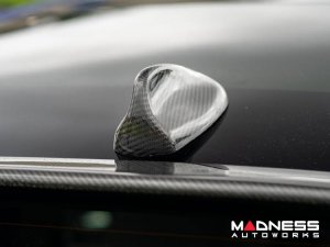 Alfa Romeo Giulia Antenna Cover - Carbon Fiber - Feroce Carbon